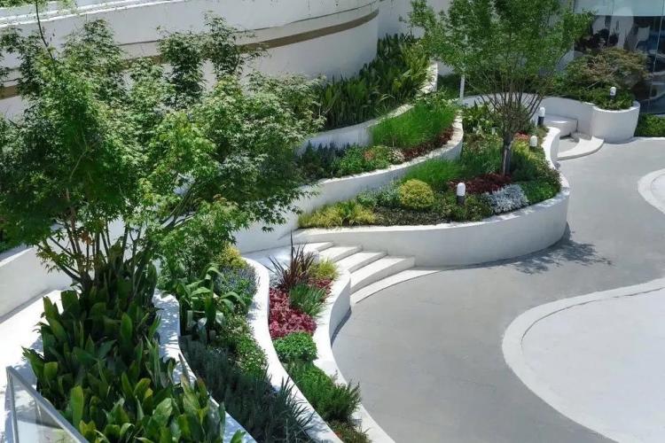 濱州泰安民宿樓頂花園綠化設(shè)計